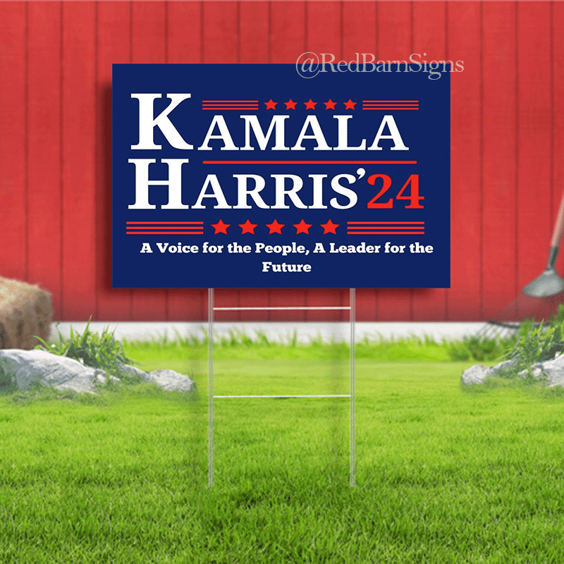 2024 Election Kamala, Yard Sign Kamala Harris, Vote Harris, Elect President, Vot