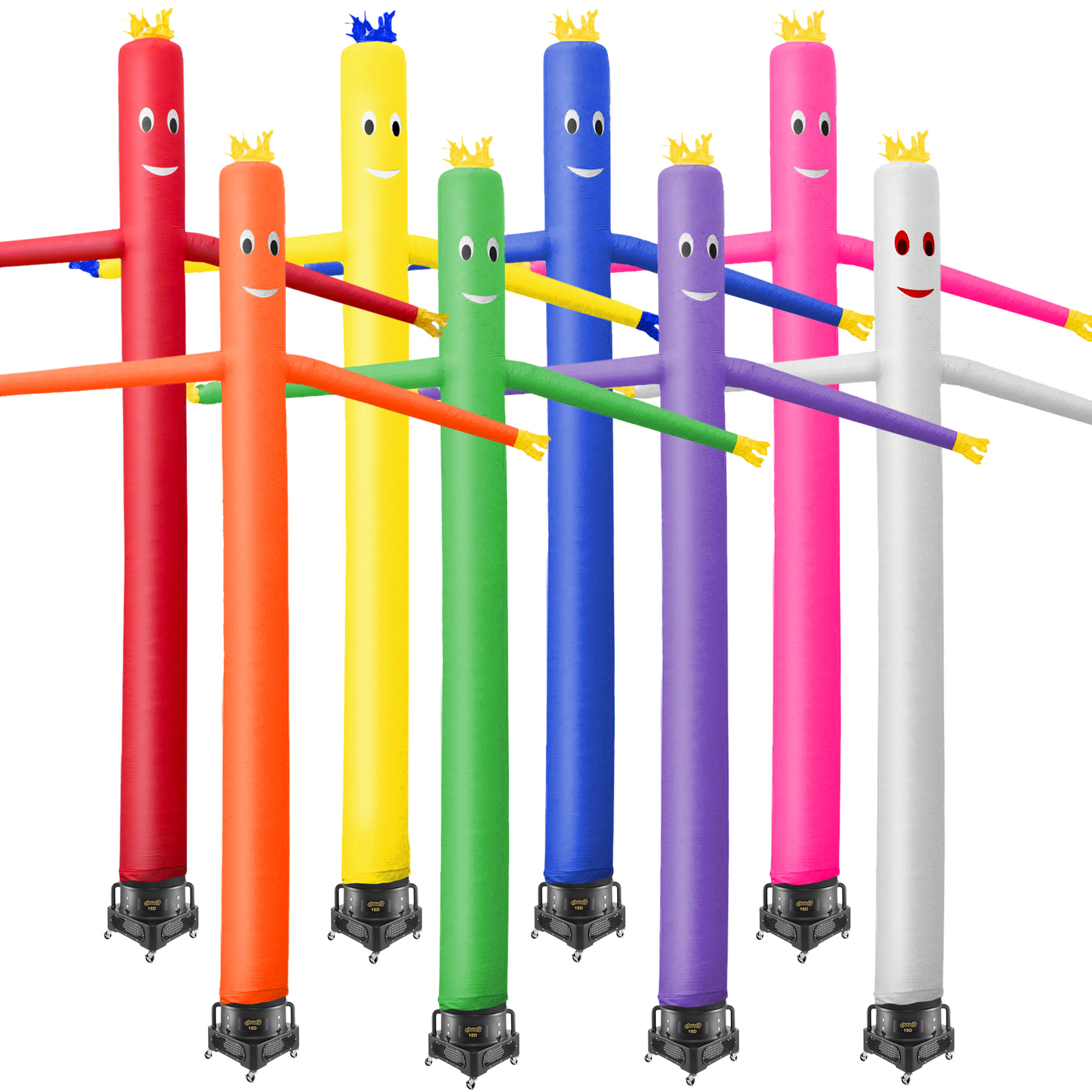 20 ft Inflatable Wacky Waving Tube Man with Blower – Dancing Air Puppet