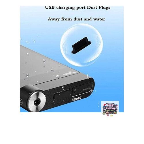 NEW Magic Mini Dust Plug 3.5mm 4.4mm Jack – Black 1 Set Compatible with Sony