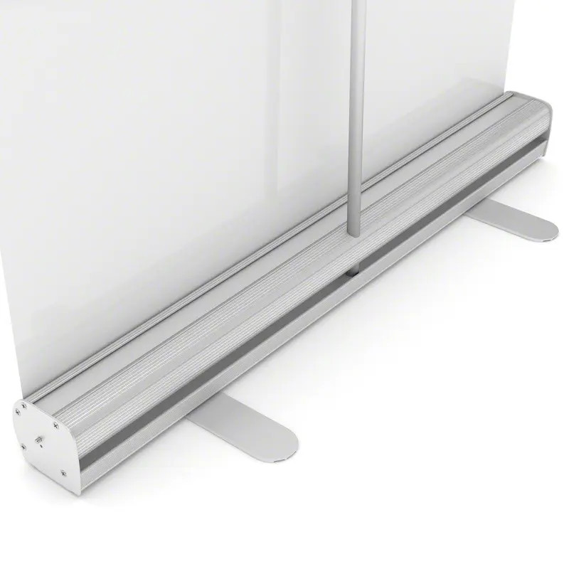 Retractable Banner Stand 24 ″ x 63 ″ -SiIVER ( Hardware only )