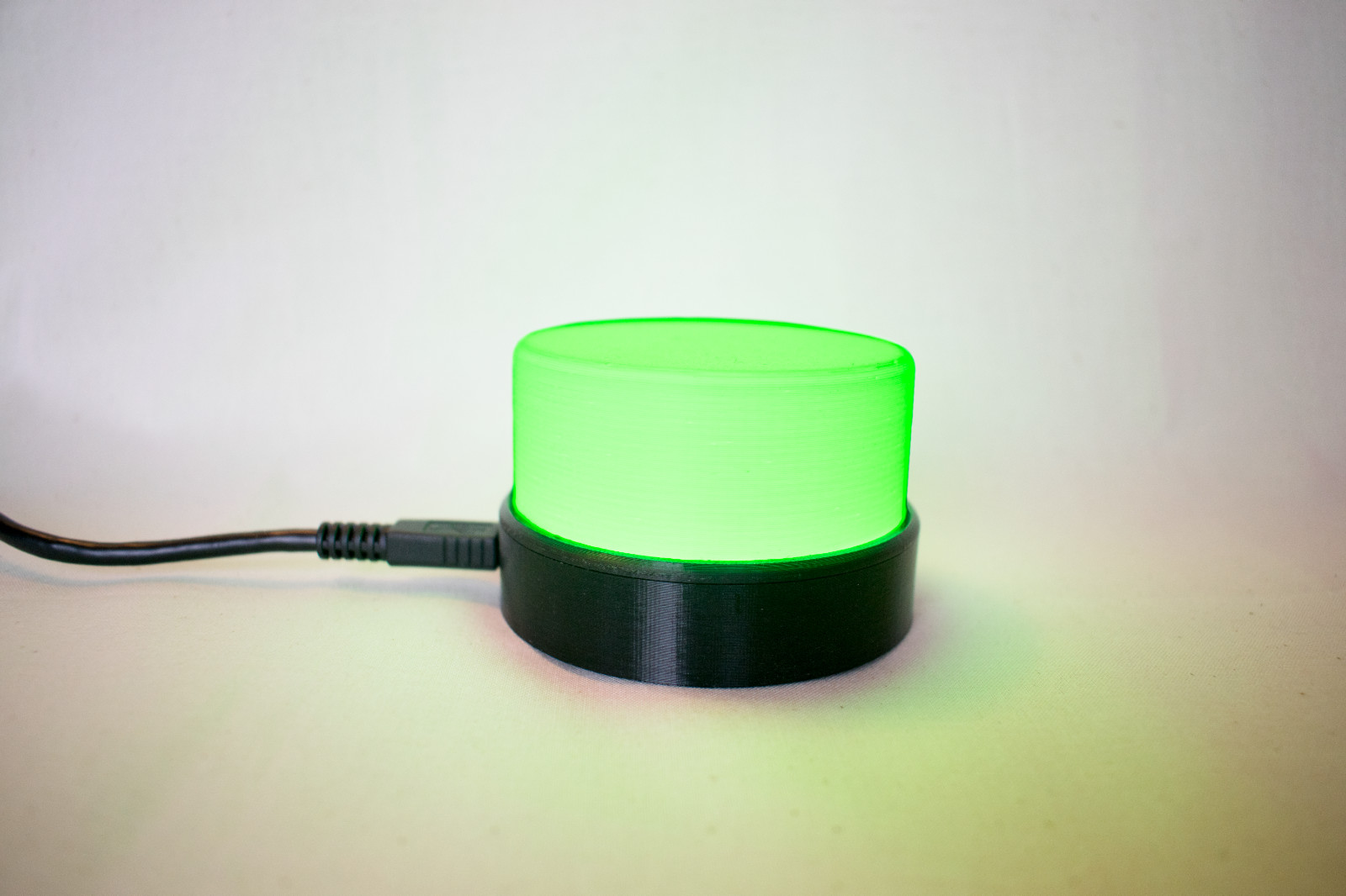 Slicky: the Do Not Disturb Desk Light. Color changing busy light / button.