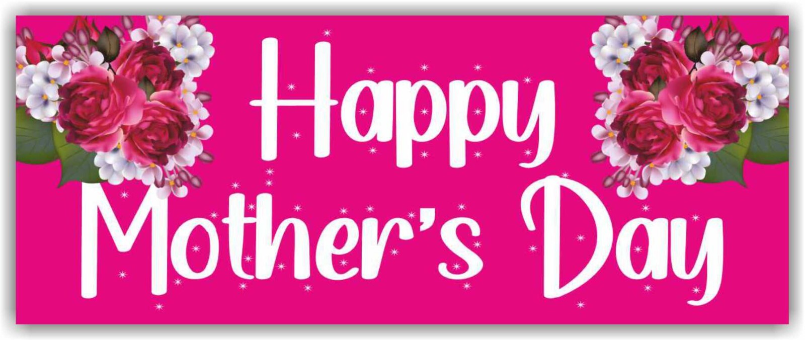Happy Mother’s Day Advertising Banner Vinyl Mesh Sign Gift Decoration Holiday