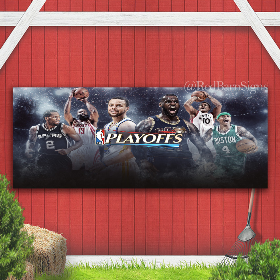 NBA Indoor Outdoor Banner Sign with grommets