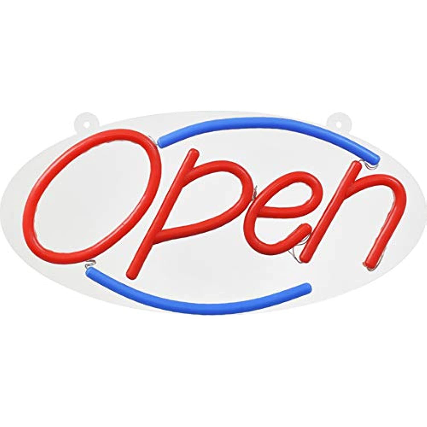 Hillman Plastic Indoor and Outdoor LED Lighted Open Sign – Case of: 1;