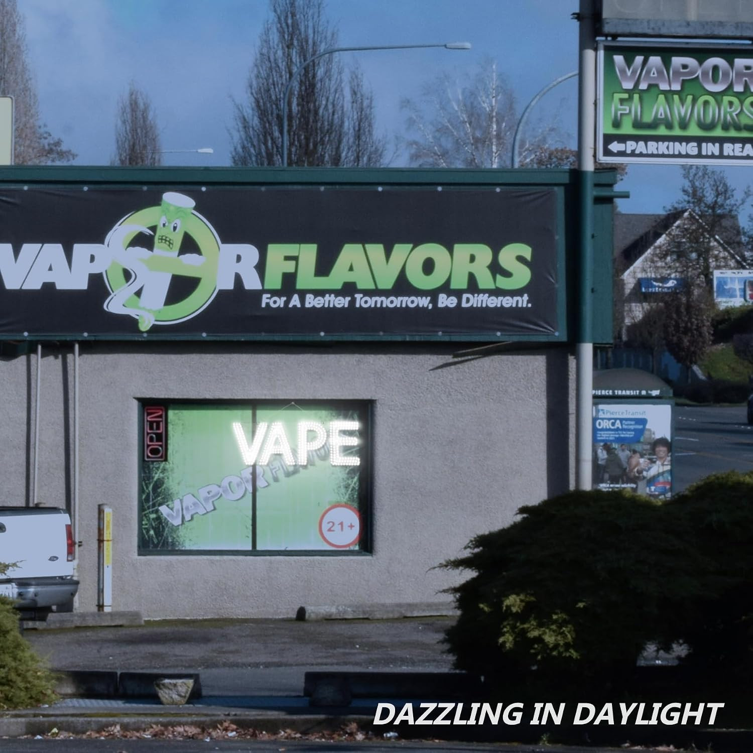 LED VAPE Sign for Business,32X10 Inch Vape Smoke Sign Led for Window Wall Door W