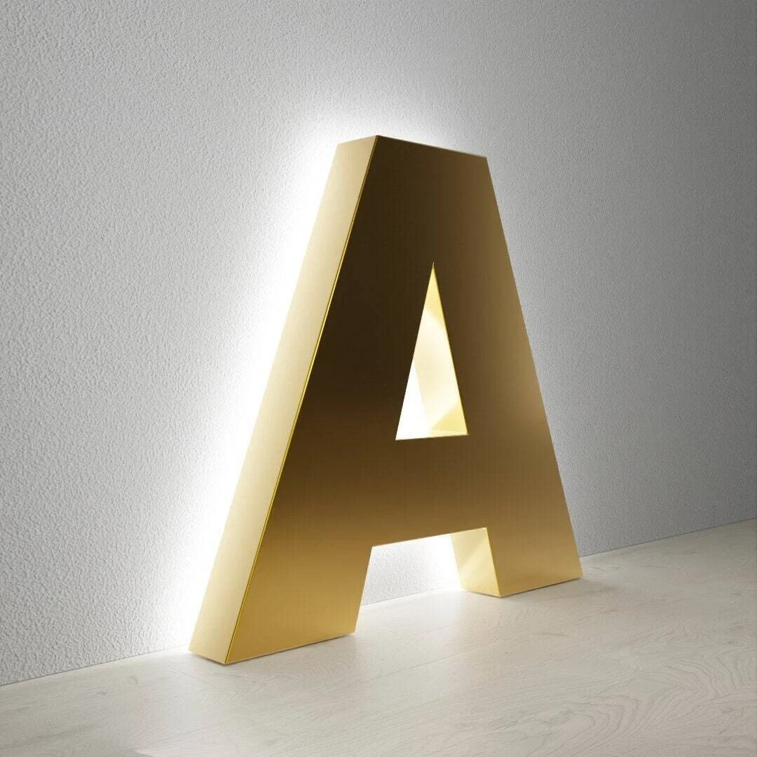 𝑵𝓙̶ Your Idea Custom 3D Channel Letters Illuminated & Non-Illuminated
