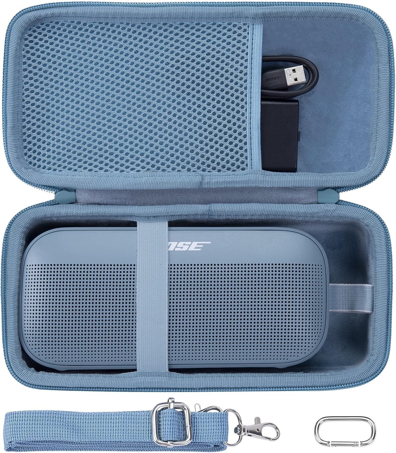 Bose SoundLink Flex Portable Speaker LE (2nd Generation) / (Stone Blue Case)