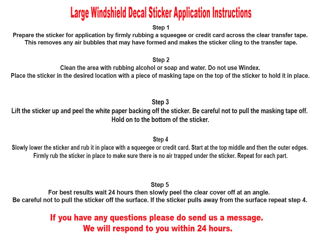 Business Hours Custom Door Glass Sign Decal Sticker Store Retail Print Style C