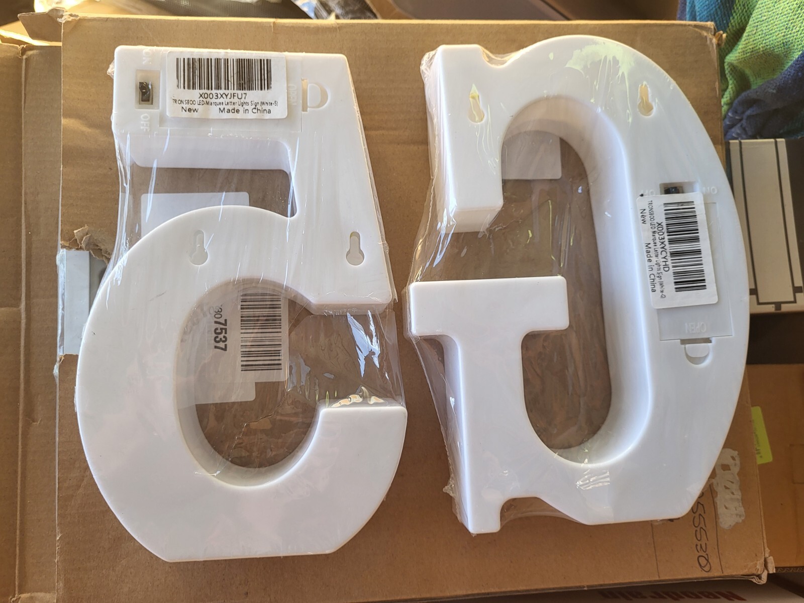 5G LED Lighted Display For Cellular Store Battery Operated