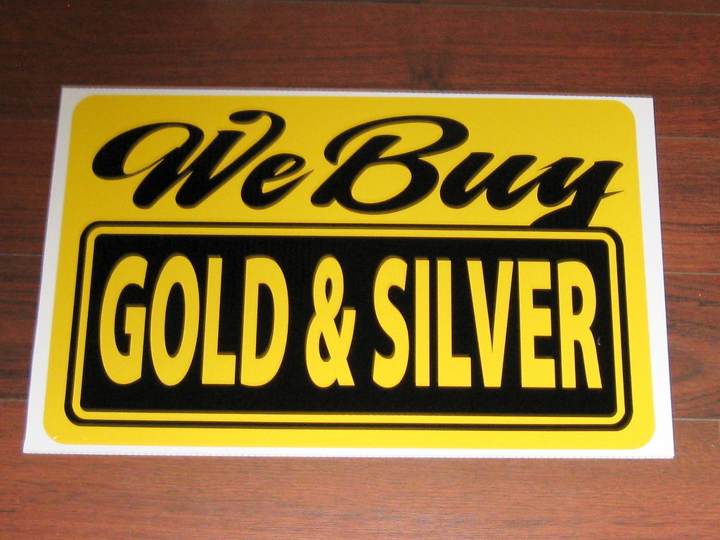 General Business Sign: We Buy Gold & Silver