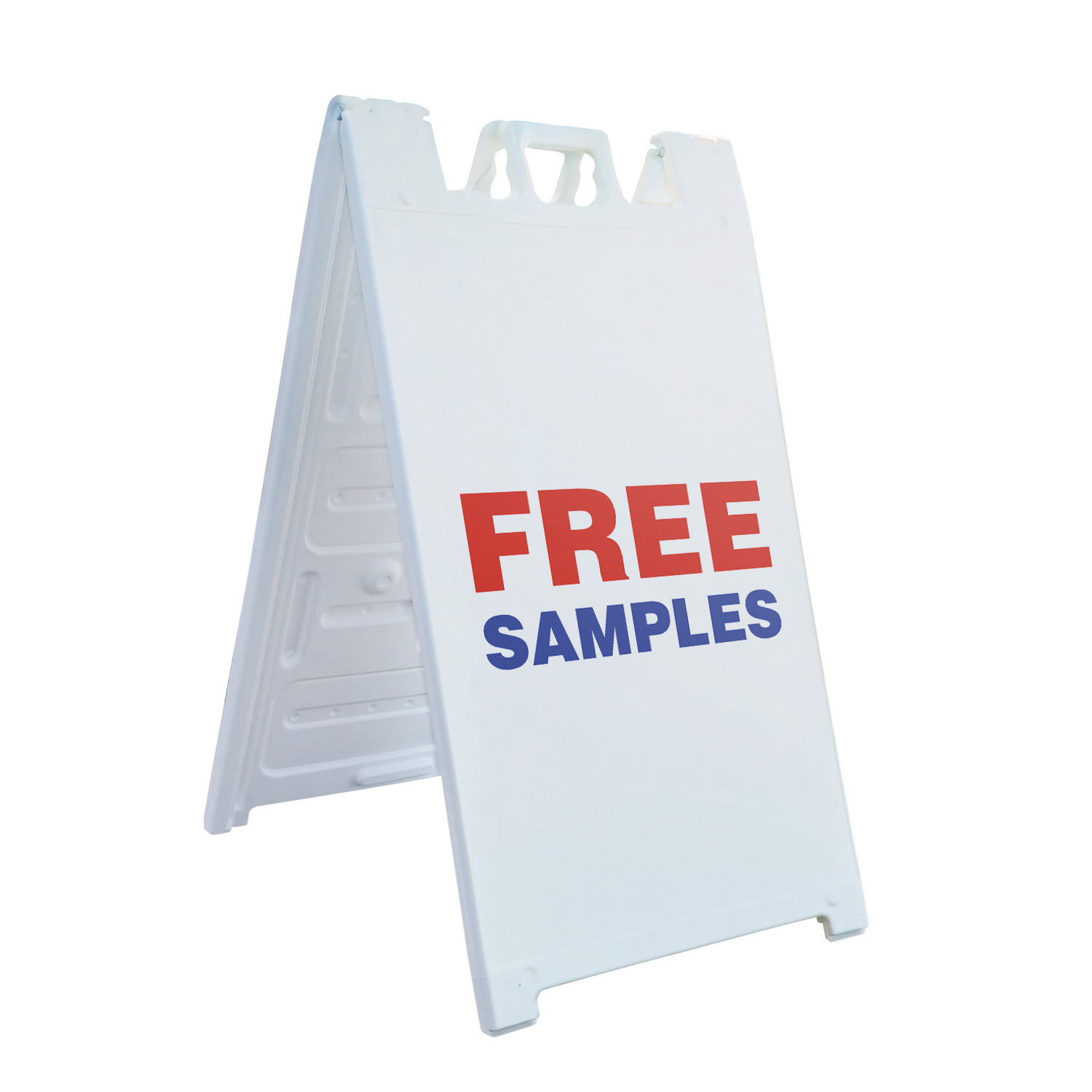 Free Samples Heavy Duty A-Frame Sidewalk Sign Retail Promotions Customer