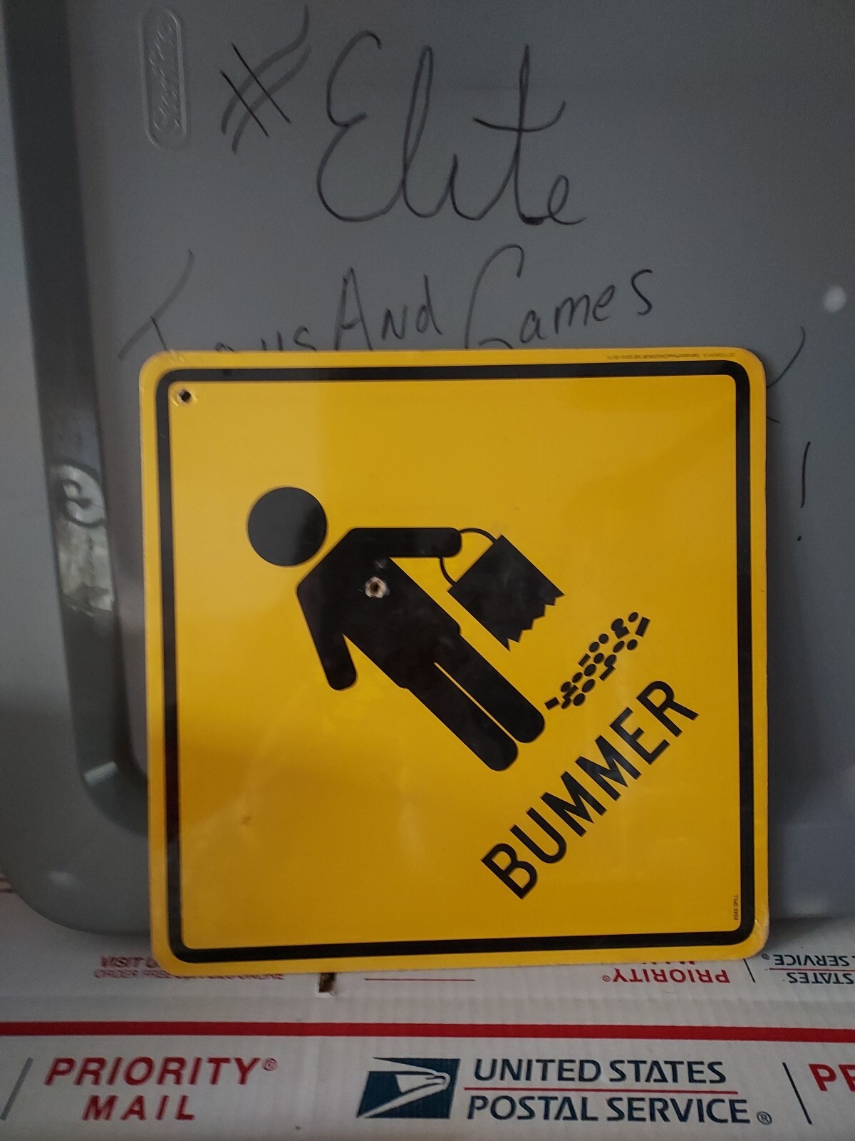 Custom Bummer 12″x12″ Metal Sign Fummy Halloween Sign