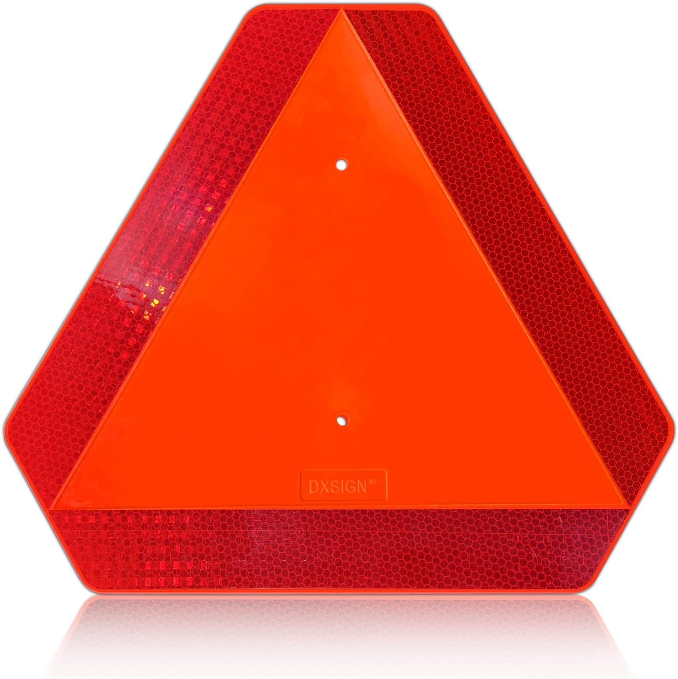 Slow Moving Vehicle Sign, Plastic DOT Slow Moving Vehicle Triangle Signs, SMV Si