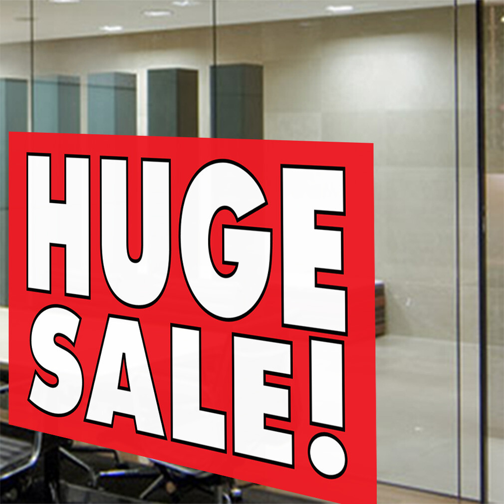 Decal Stickers Huge Sale Outdoor Advertising Printing B Vinyl Store Sign Label