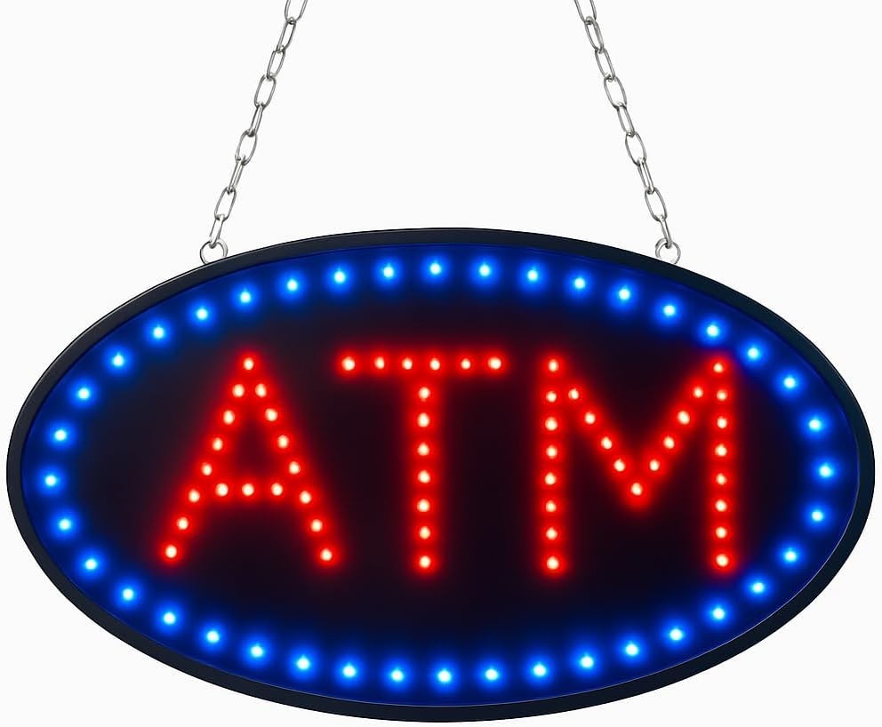 Jumbo LED Business Sign 24″x13″ – Ultra Bright, Energy-Efficient Visibility