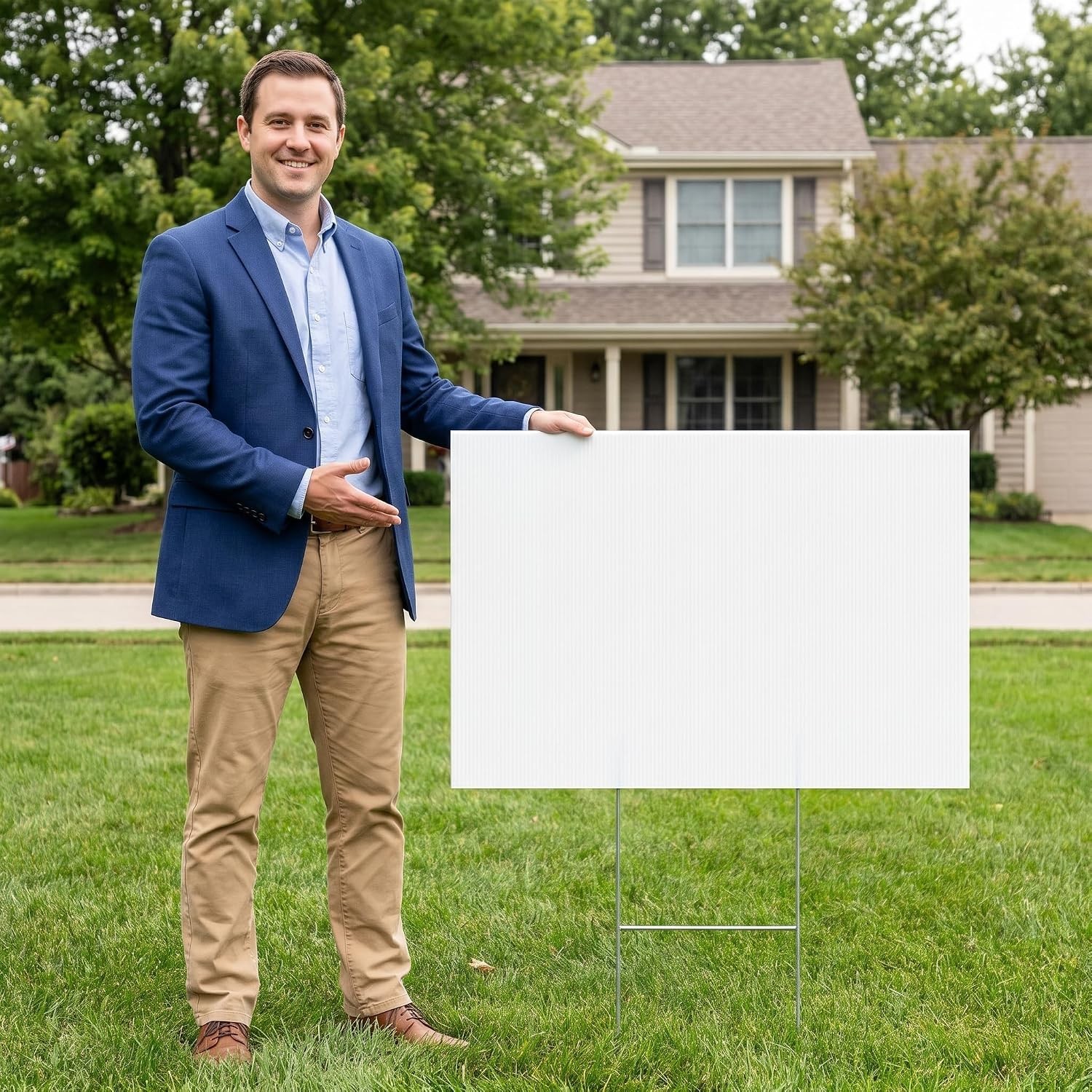 Weather-Resistant Poster Board Pack – 10 Signs