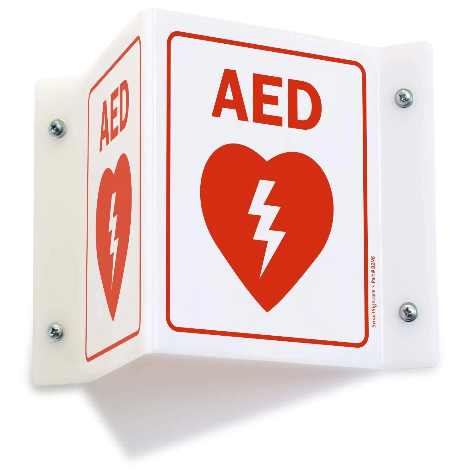 “AED” Projecting Sign | 5″ x 6″ Acrylic