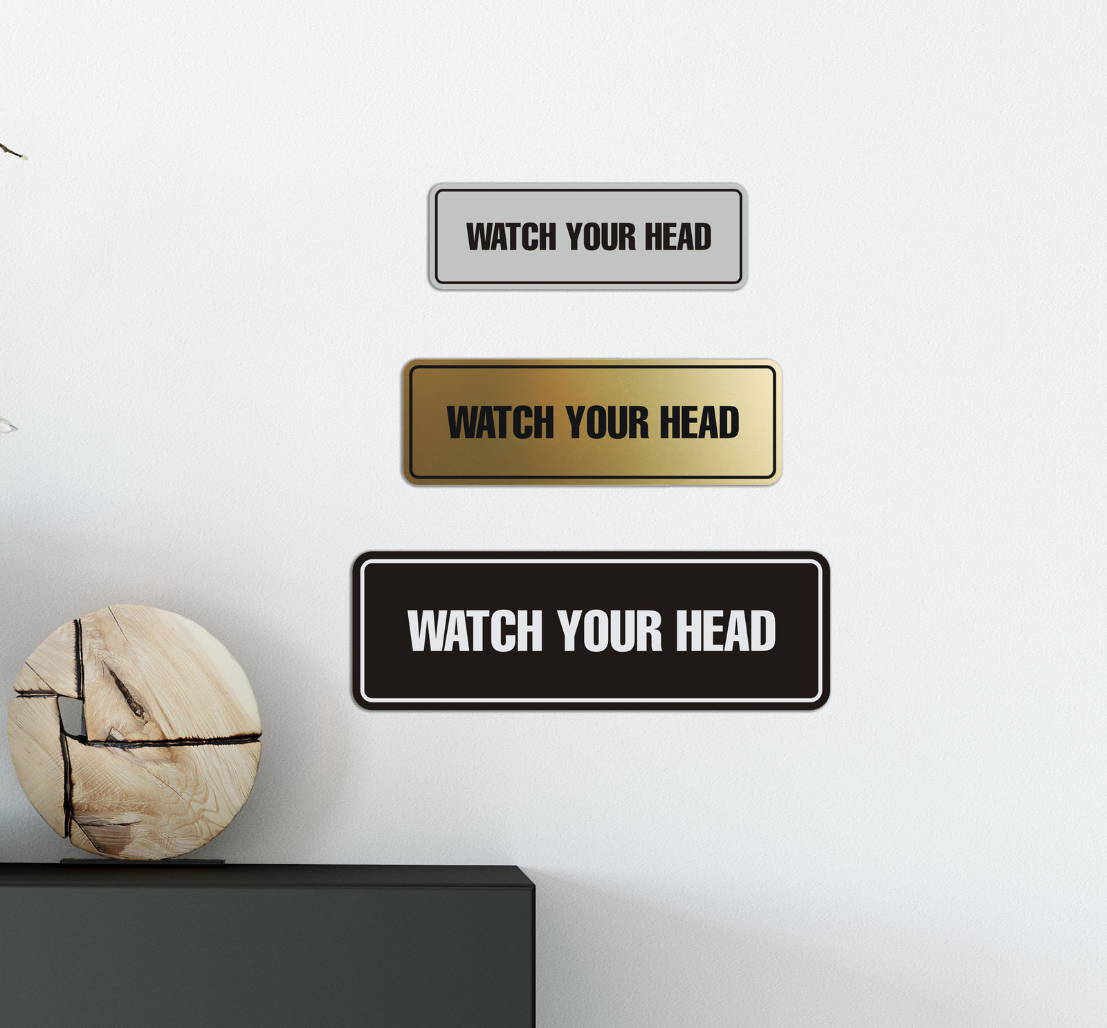 Standard Watch Your Head Sign
