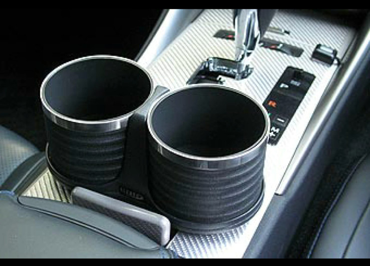 ALCABO Dual Drink Holder Black Lexus IS IS-F GSE2# USE20 Front Center Console