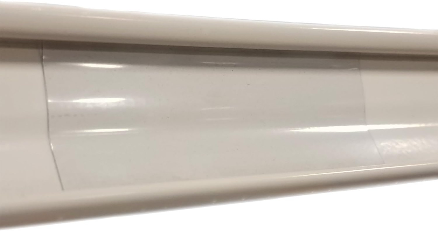 250 Clear Plastic Gondola Shelving Ticket Molding UPC Insert Strips 3″ X 1.25″