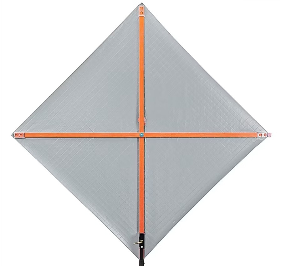 48″ Custom Mesh Orange MUTCD Roll-Up Traffic Safety Sign ROAD WORK AHEAD