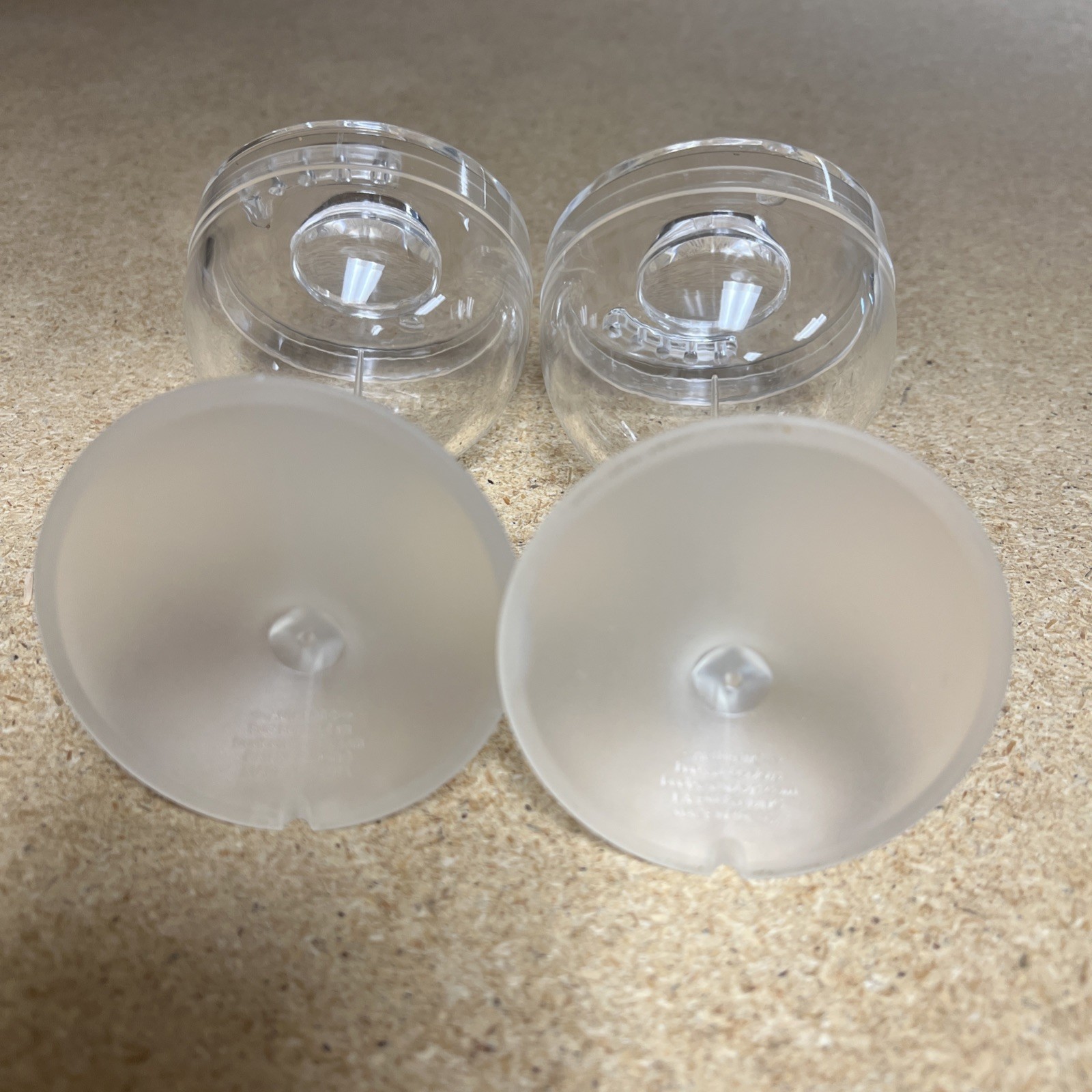 Lot of 2 Magnifying stand-up Display for herbs