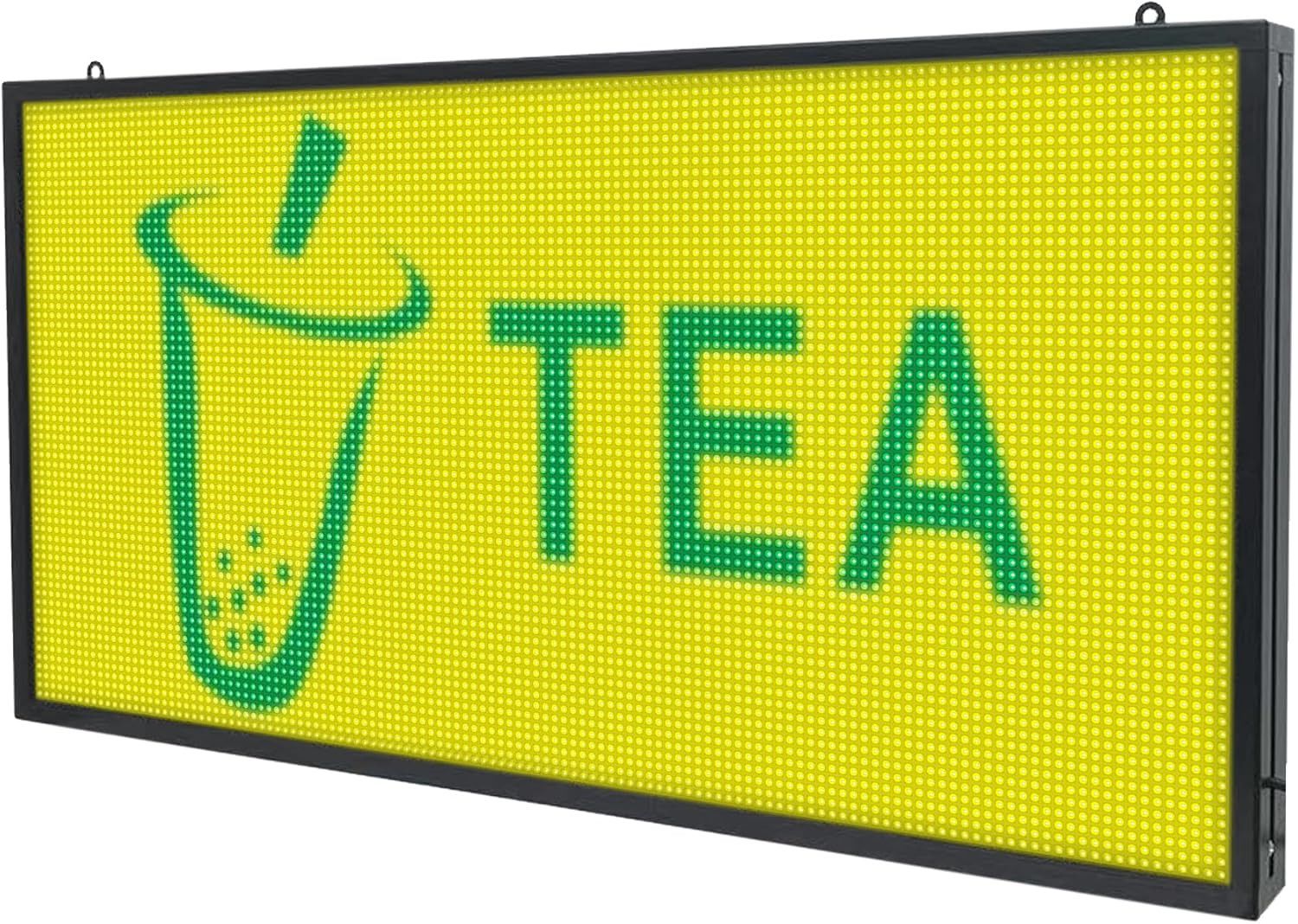 P3 Full Color LED Sign 16″x8.7″ – Wifi Programmable Scrolling Display Board