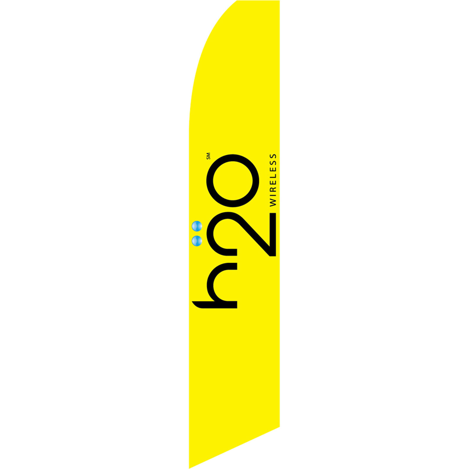 H20 Wireless 2 1/2 ft X 11 1/2 ft Swooper Flag (Hardware Sold Separately)