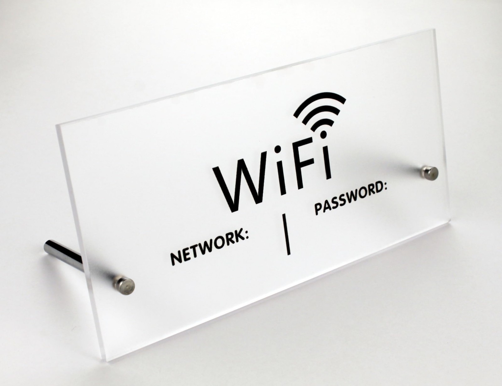 Wifi password sign funny Creative Thickened solid Acrylic desktop decorations…