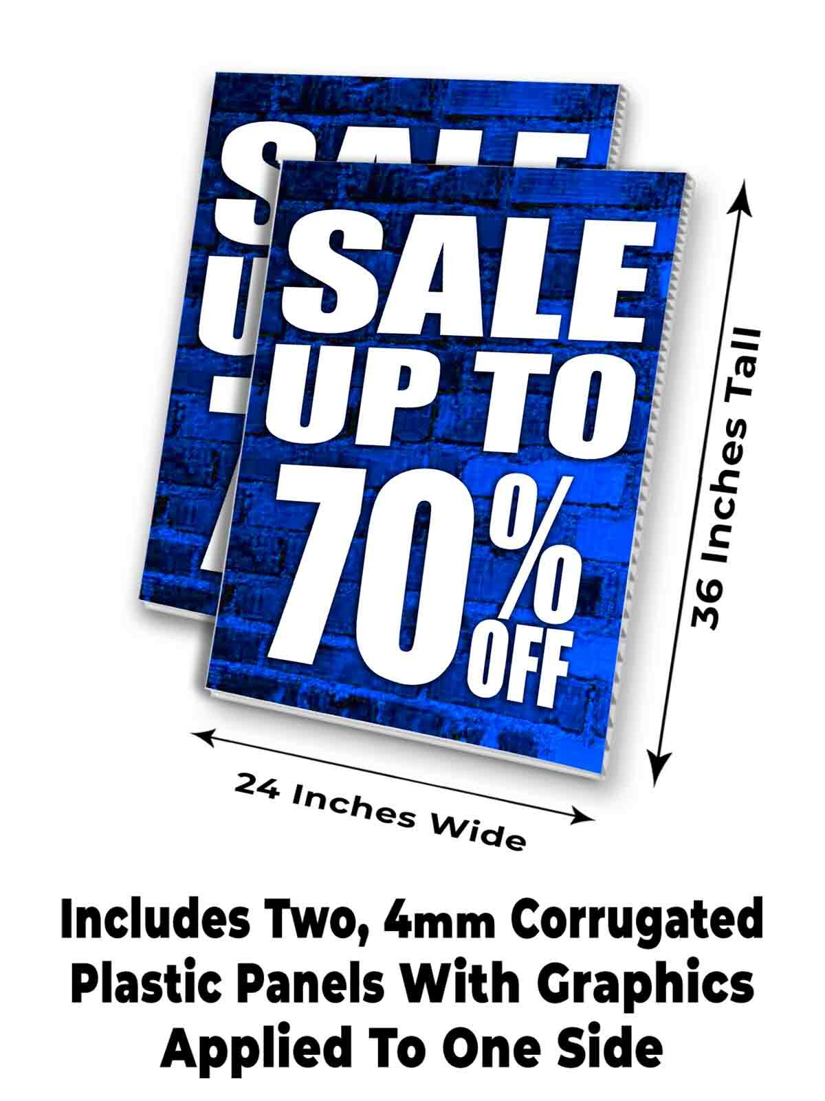 Sale Up To 70% Off Signicade 24×36 A Frame Sidewalk Sign Double Sided