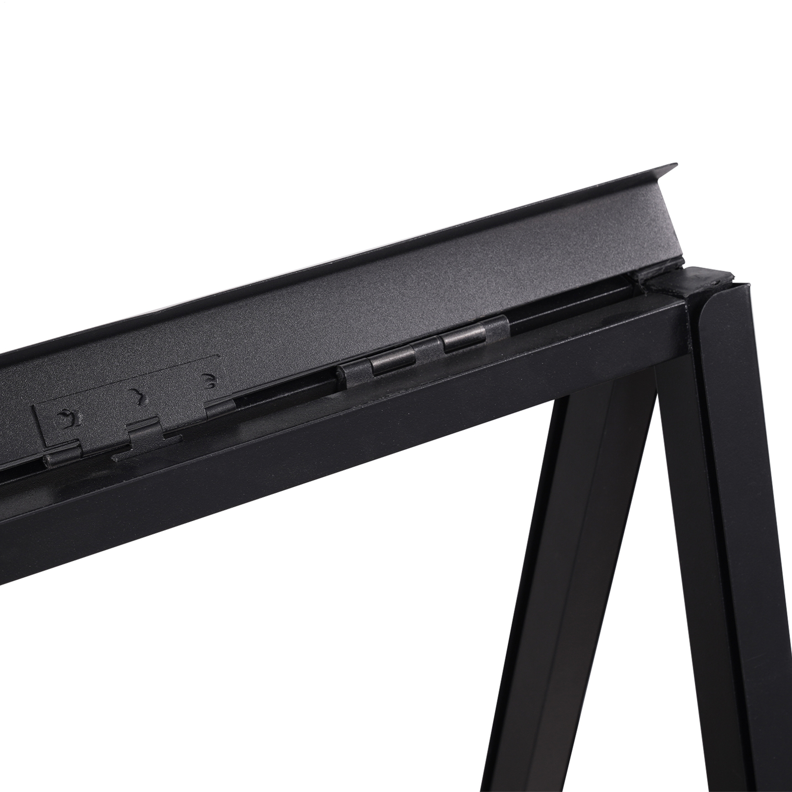 Double Side Sign Poster Metal Stand Advertising Display Board For Commercial