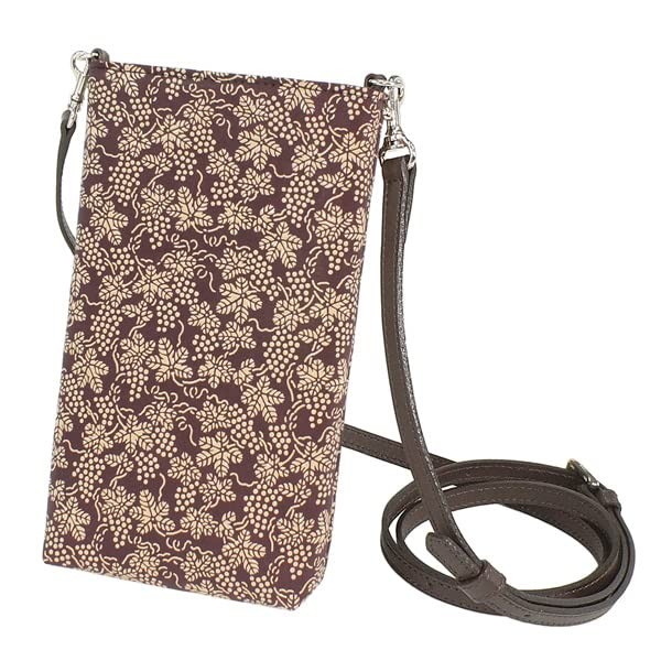 Inden Sacoche Smartphone Pouch Deerskin Purple & White Grape 5029