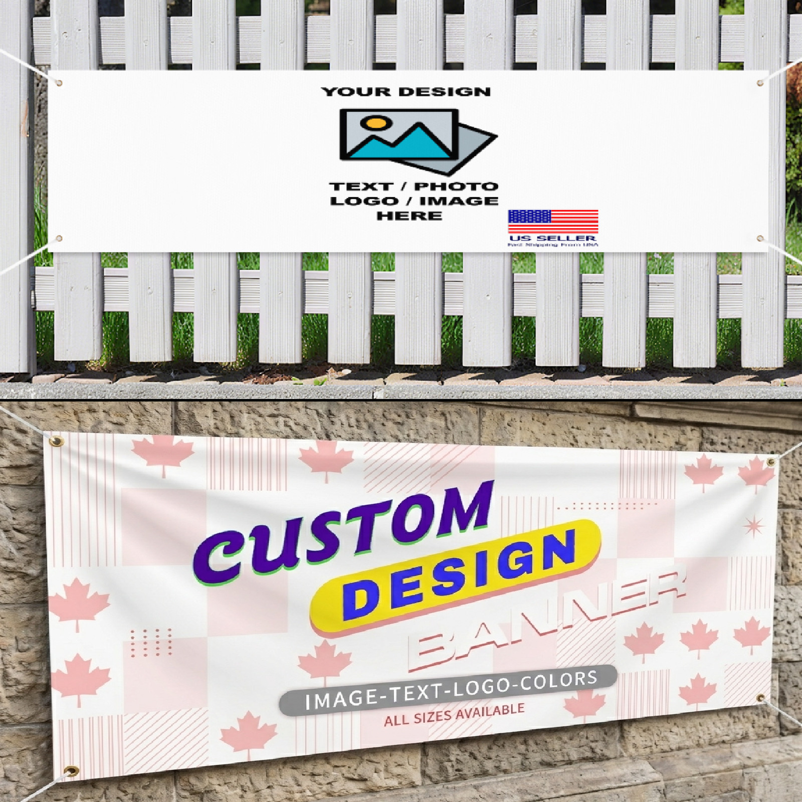 Personalized Custom Vinyl Banners and Signs for Advertising Event,Business,Party