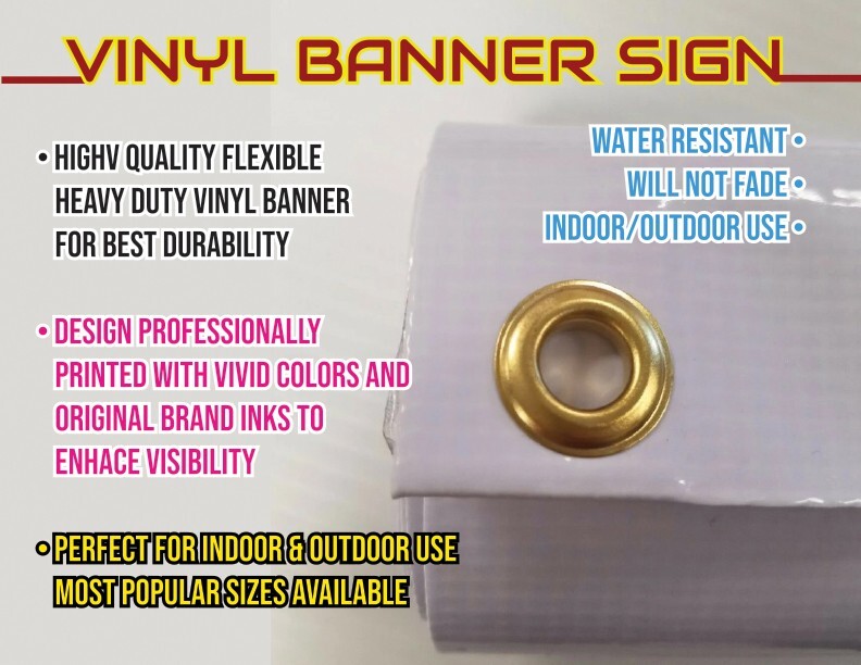 Aguas Frescas Banner advertising Sign. Full color Outdoor Sign Horchata Banner