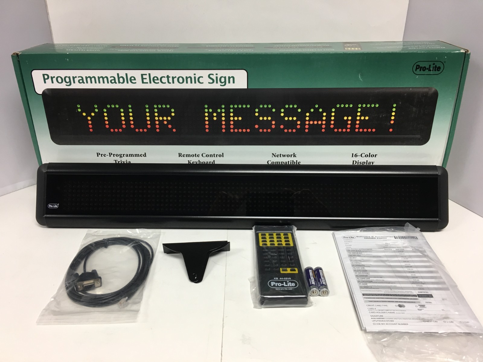 Pro-Lite *Refurb* TruColor 2 Programable Electronic Message Sign