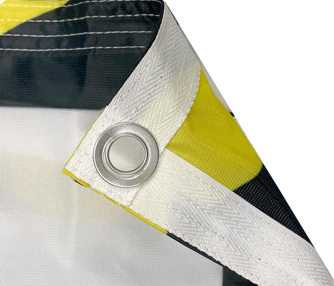 2×10 feet SAFETY FIRST Banner Polyester Fabric Sign W/ Grommets wb