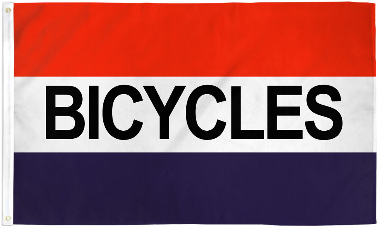 Bicycles Flag 3x5ft Bikes Banner Sign Bikes for Rent Bicycles for Sale Bike Shop