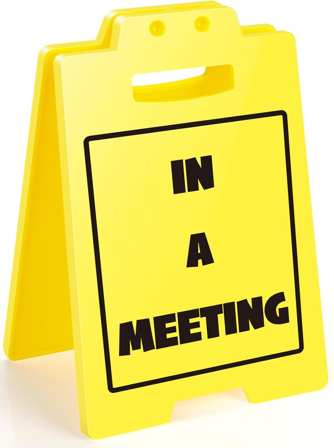 In a Meeting Desk Sign – Meeting in Progress Indicator, Conference Room Occupied
