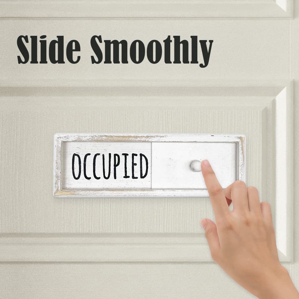 Vacant Occupied Privacy Sign â€“ Privacy Door Sign for Home Office Restroom Con