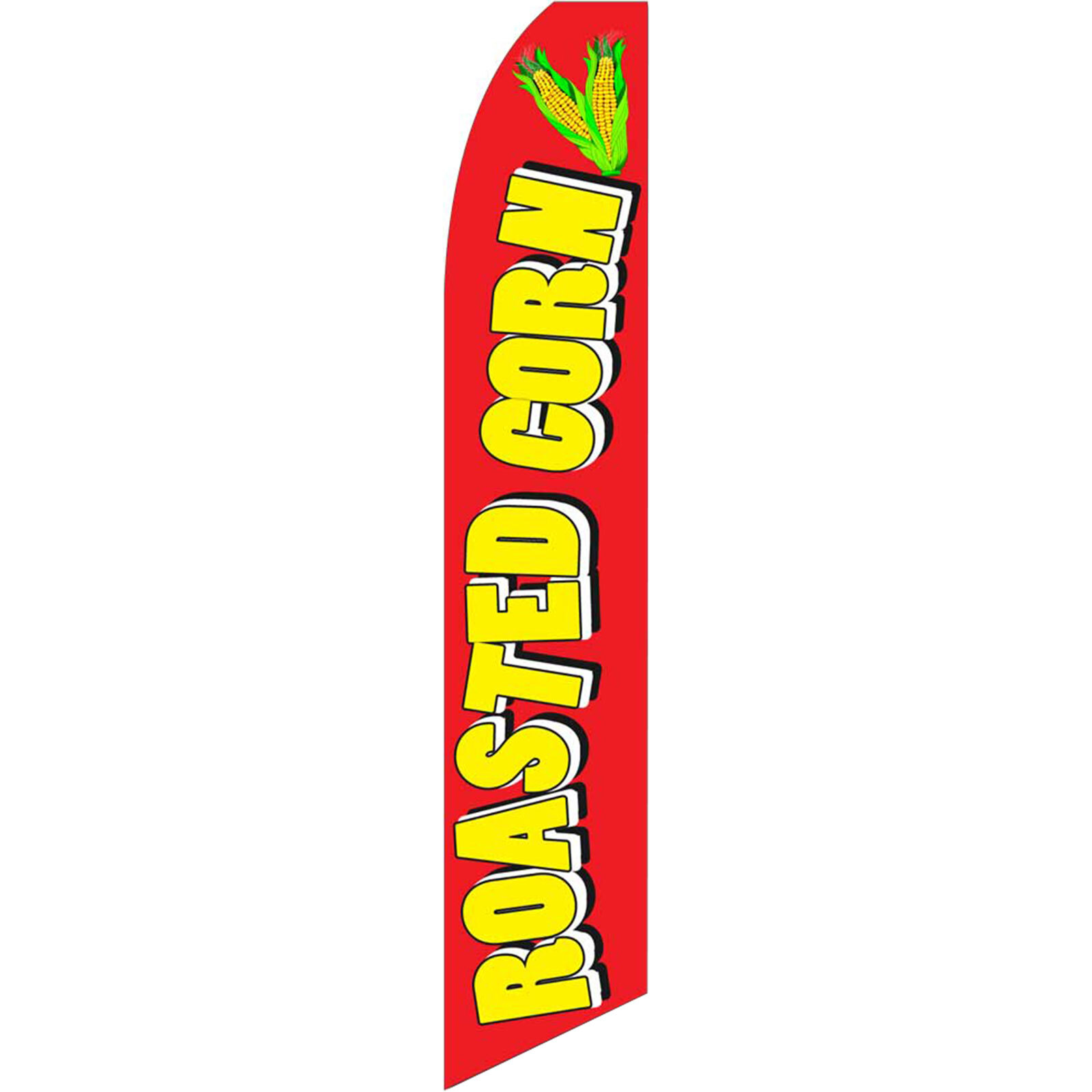 Roasted Corn 2 1/2 ft X 11 1/2 ft Windless Flag