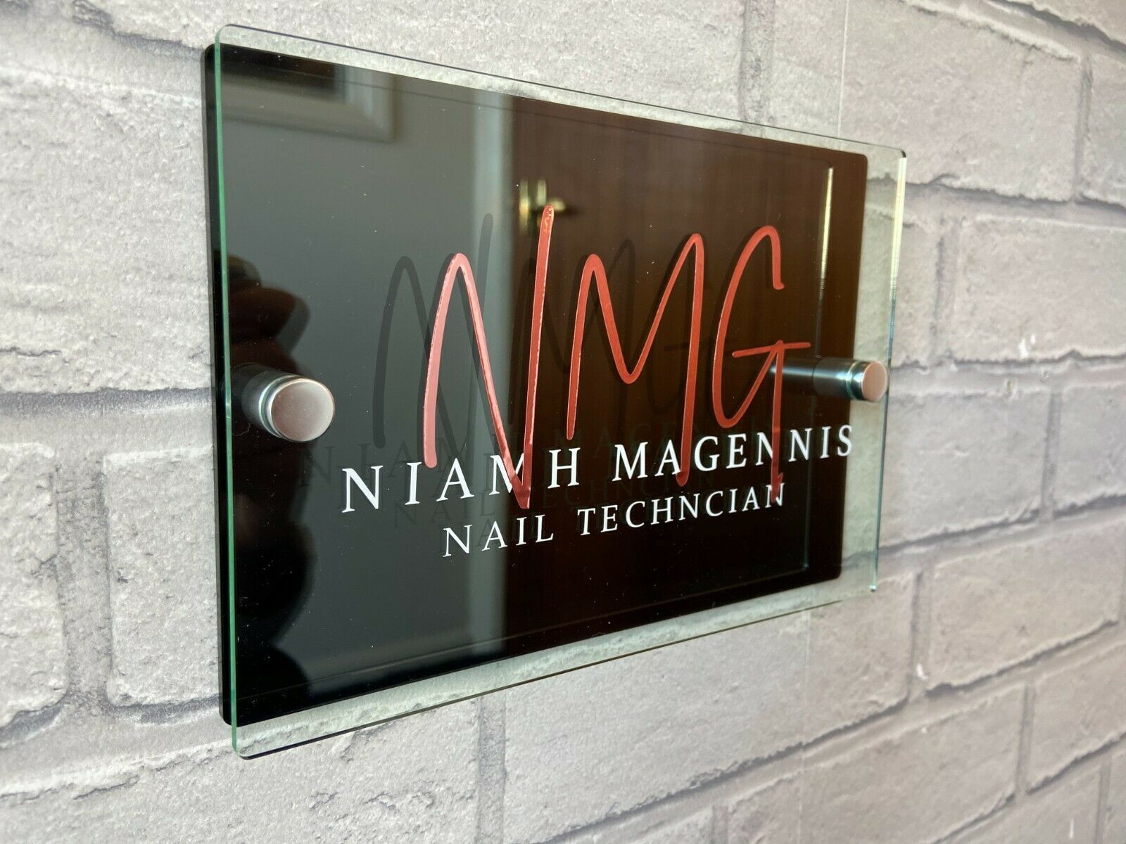Modern Premium Office Plaque Shop Entrance Commercial Door Sign Business Design