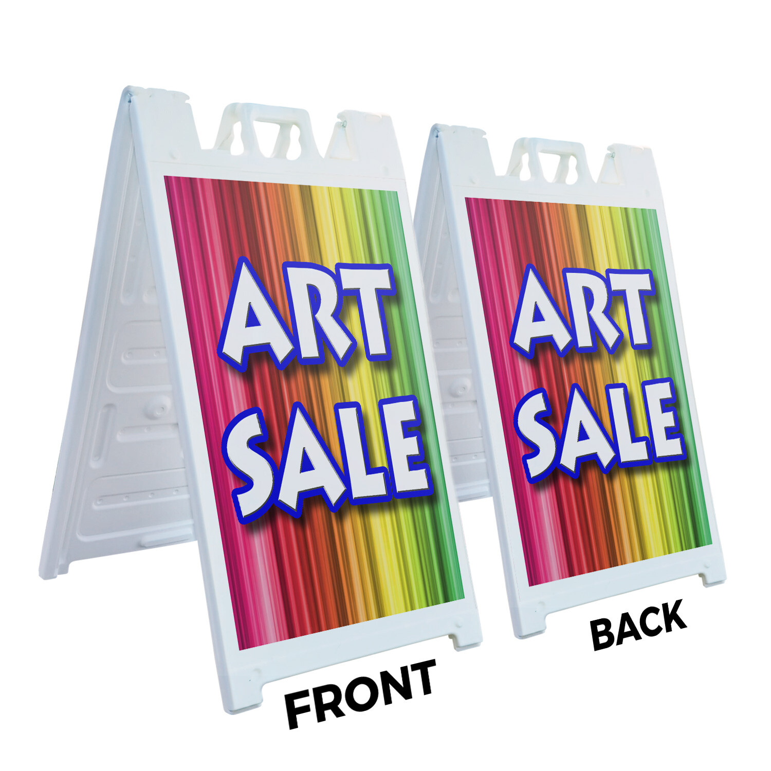 A-frame Sidewalk Art Sale 24″ x 36″ Double Sided A-Frame Sidewalk Sign
