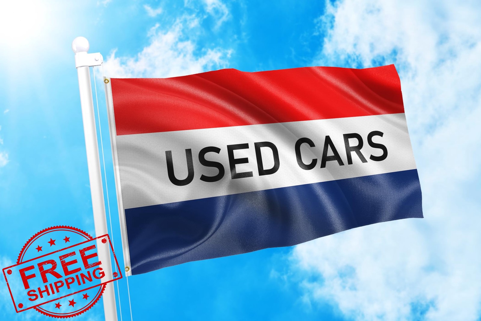 DMSE Wholesale Banner Used Cars 3×5 Ft