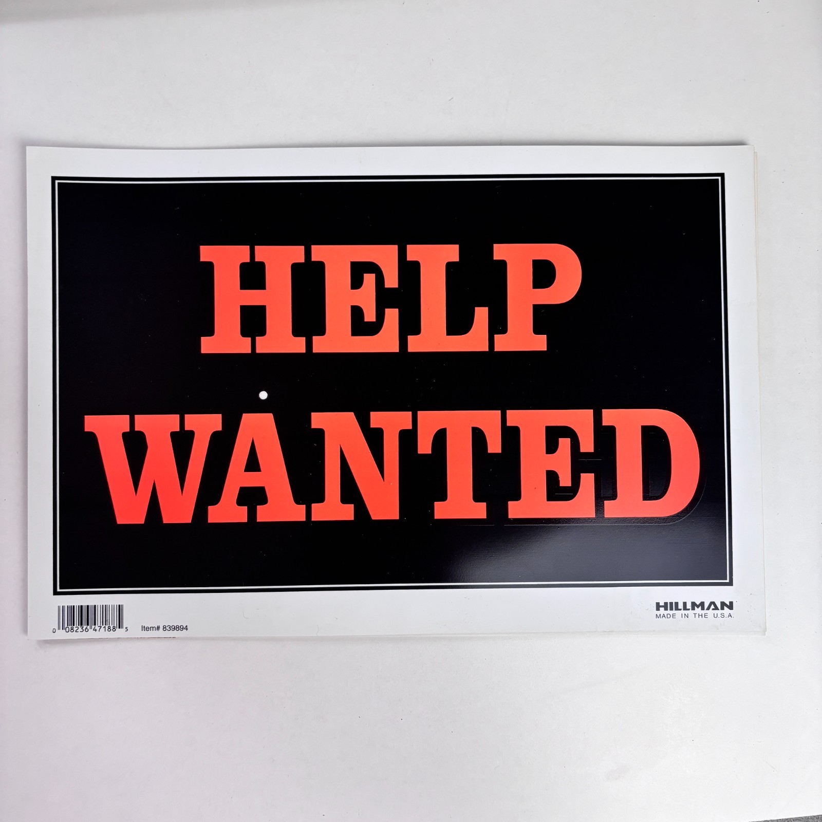 Various Hillman 8 x 11.5″ Plastic Signs: For Rent Apartment, House For Rent..ect