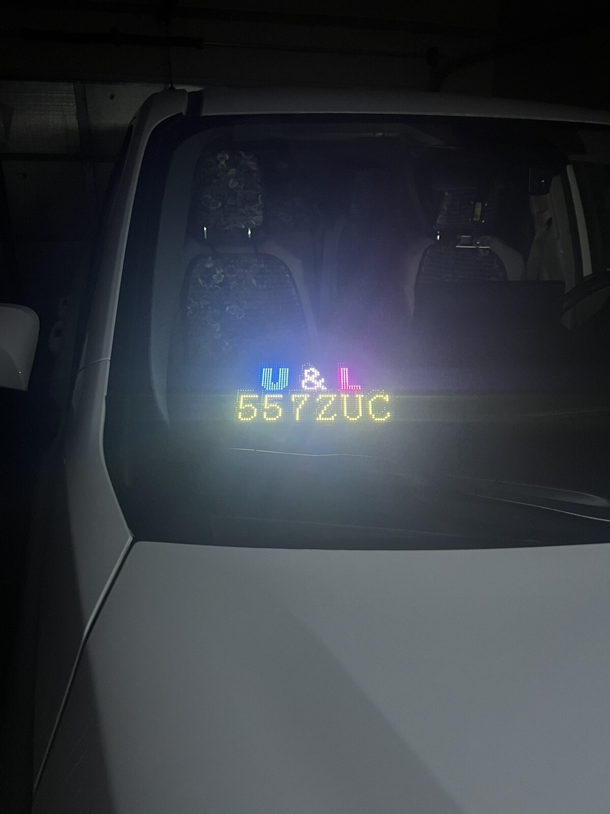 Light Sign for car