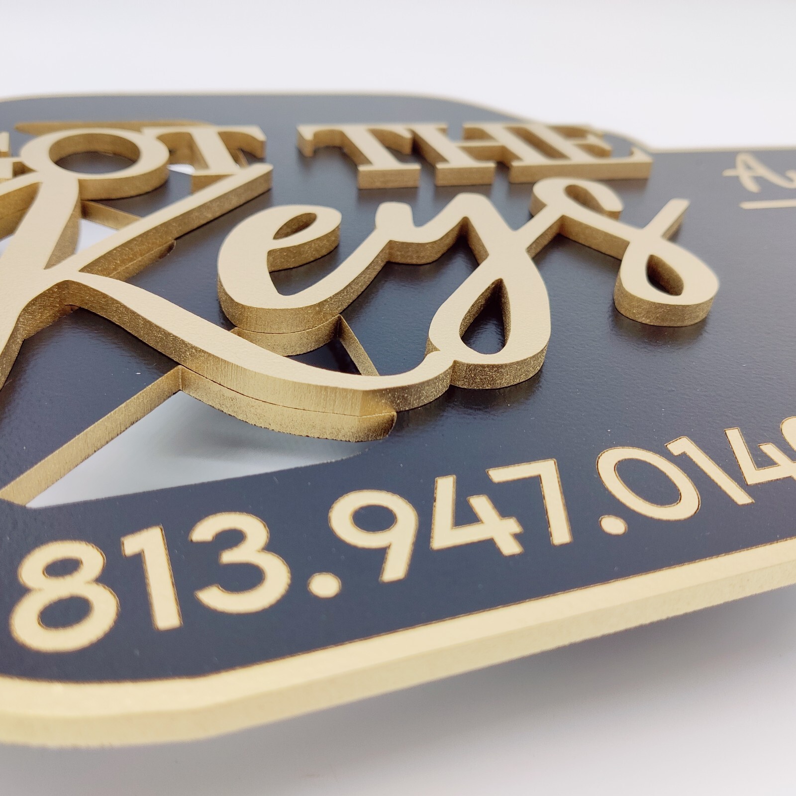 Got The Keys Custom Key Sign Realtors Title Companies Social Media Props 3D