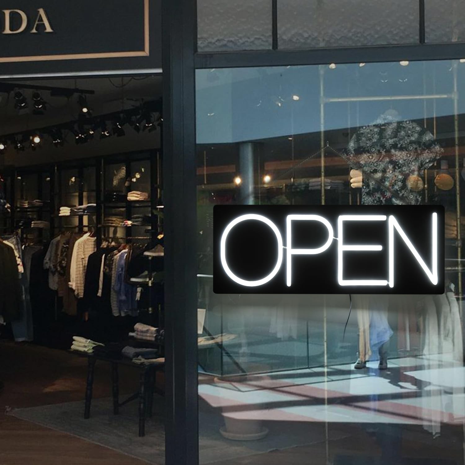 Ultra Bright LED Neon Open Sign – 22 Inch Electric Light Up Sign for Business…