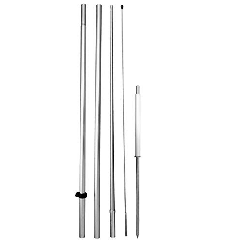 Coin Laundry Windless Swooper Feather Flag 15′ Tall Pole Kit Banner Sign rq-h
