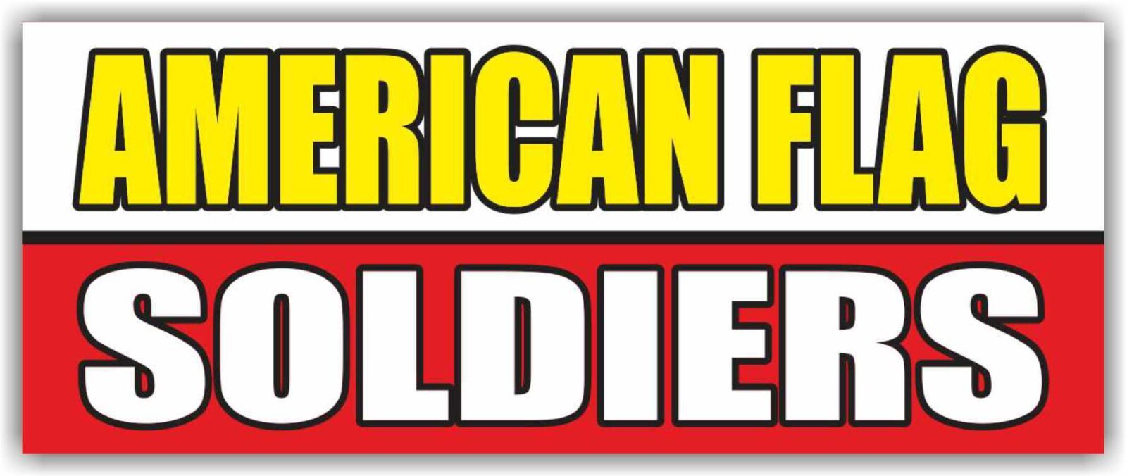 AMERICAN FLAG SOLDIERS Advertising Banner Vinyl Mesh Sign Free Shipping