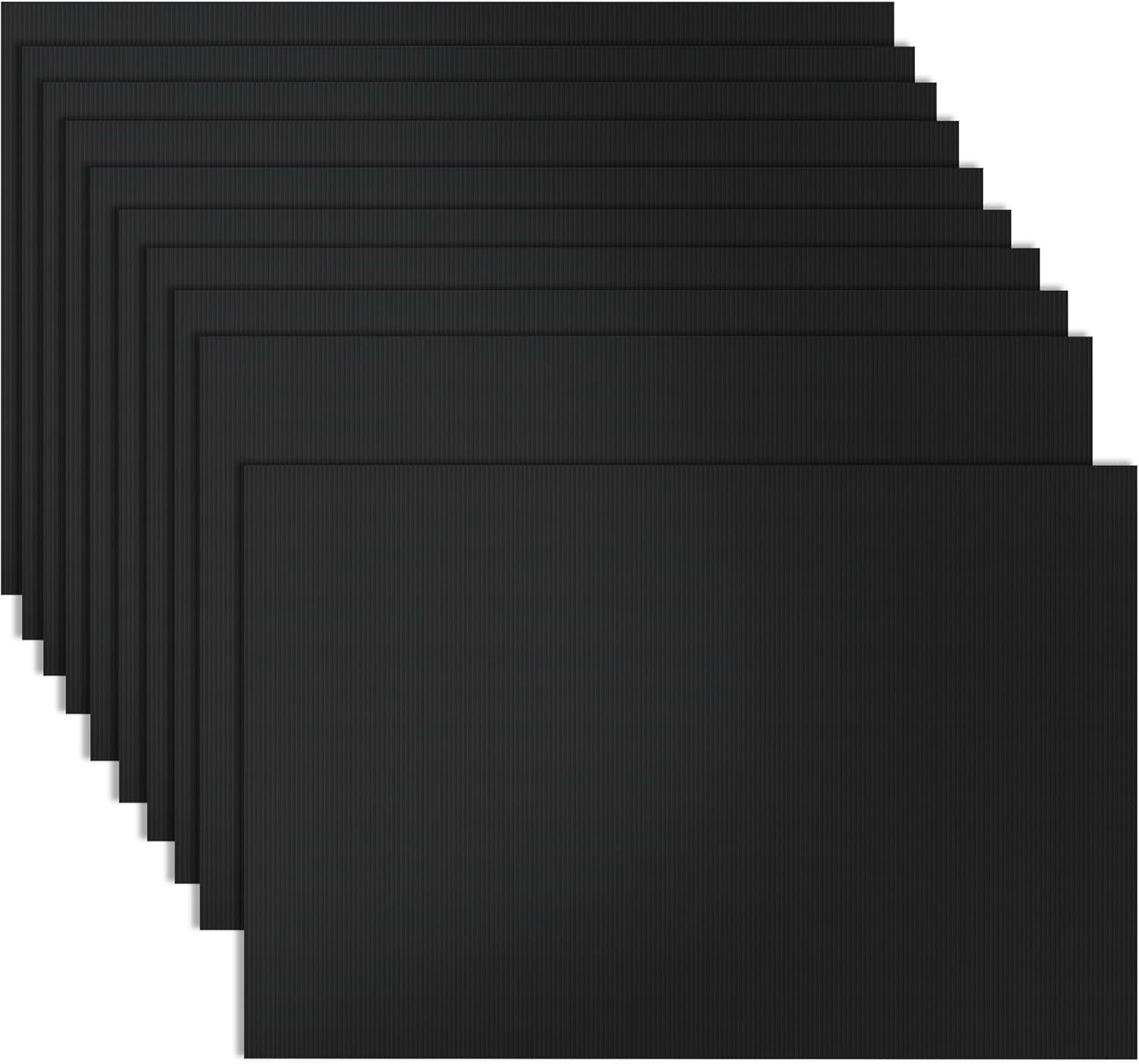 10-Pack Poster Board 24X36 Corrugated Plastic Sheets – 4Mm, Extra Large Waterpro